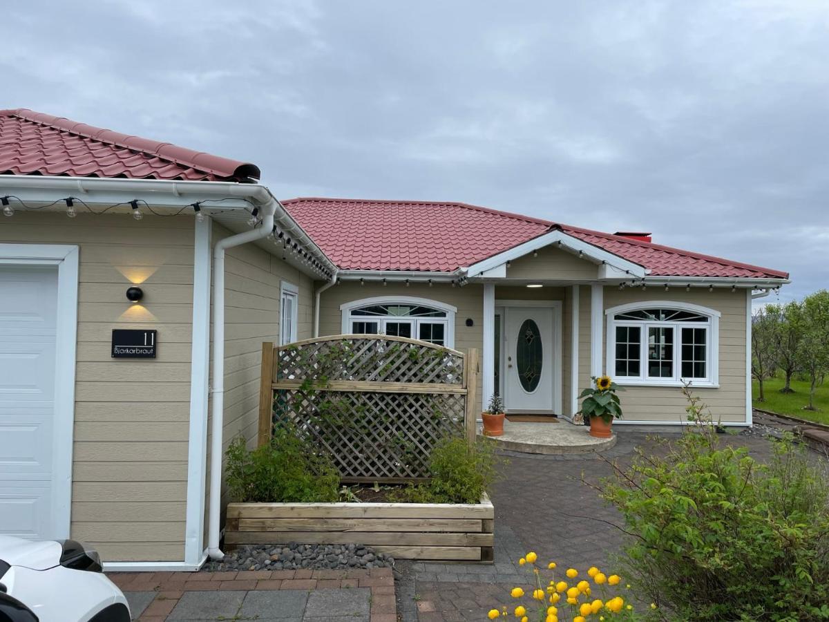 Ferienwohnung Bjarkarlaekur - Meet The Locals Reykholt  Exterior foto